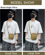 Small Crossbody Bag Side Shoulder Bag For Men, Women Mini Messenger Bag - Image 2